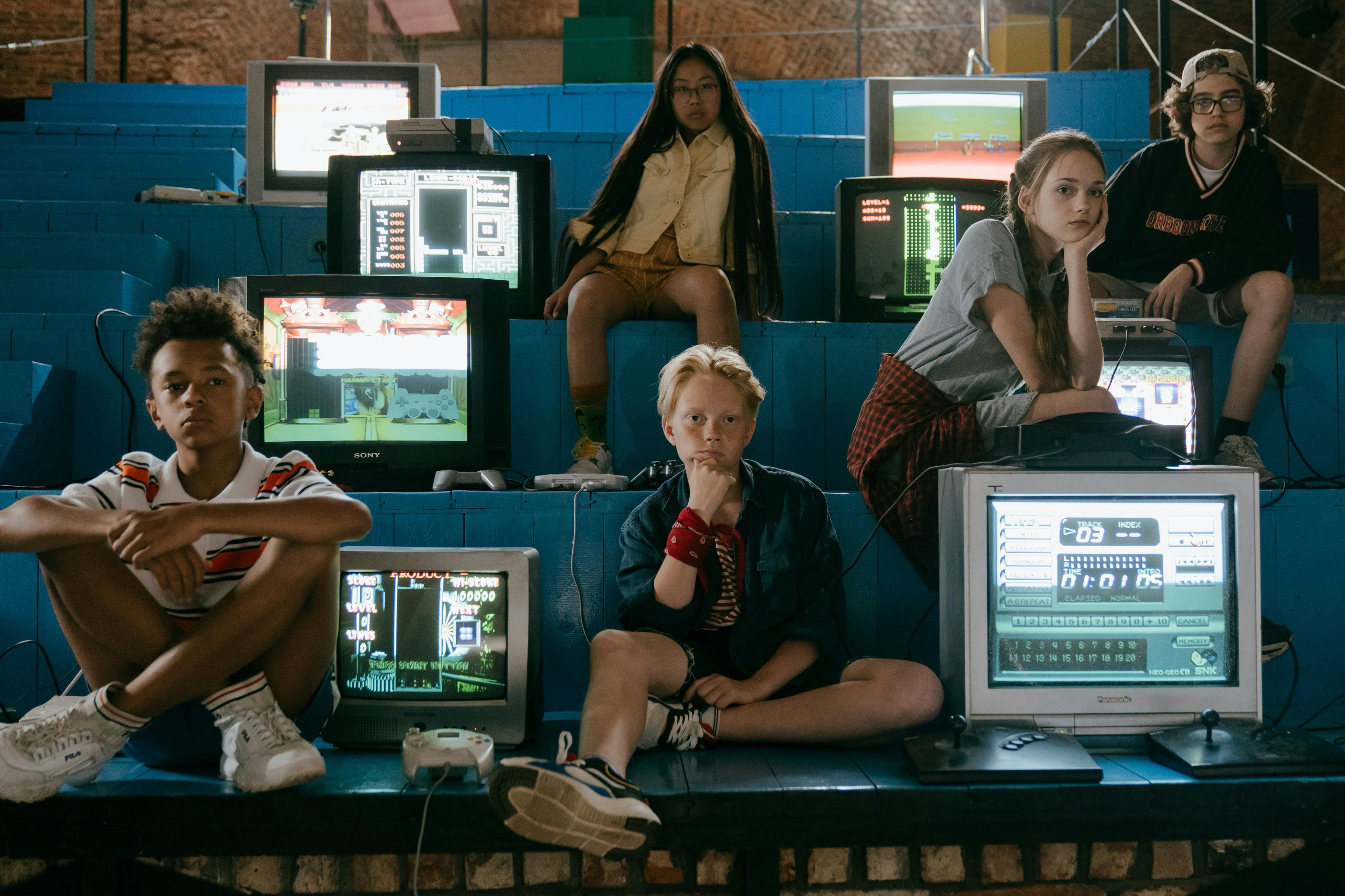 Teen learning to code